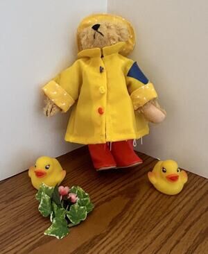 Ashton-Drake Galleries Teddy Bear 1996 Barbara Conley/Tracy Roe #0796 NO BOX